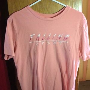 Pacsun “Falling Apart” Short Sleeve Shirt